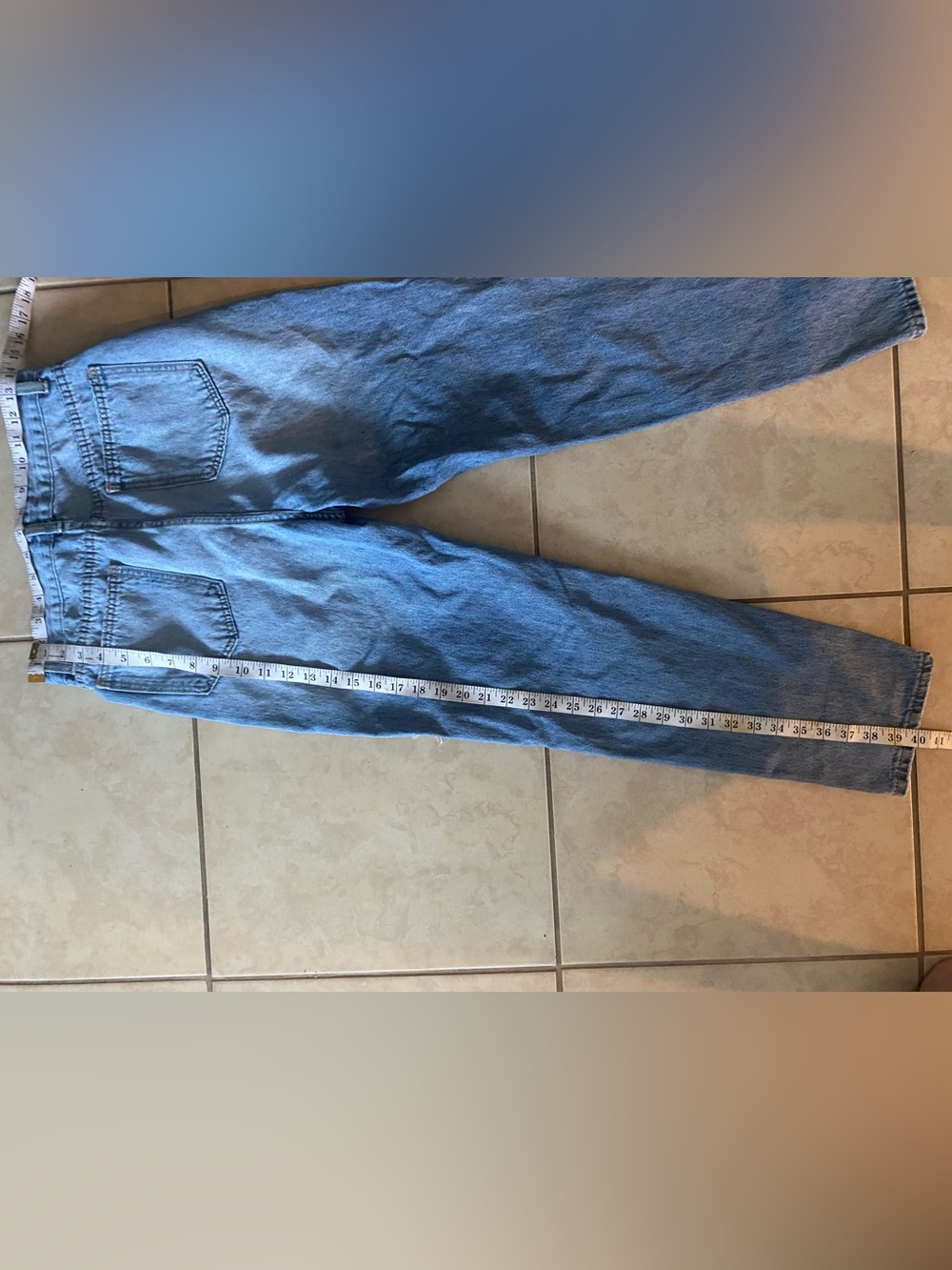 SHEIN ESSNCE Ripped Boyfriend Jeans 28 - Picture 6 of 6